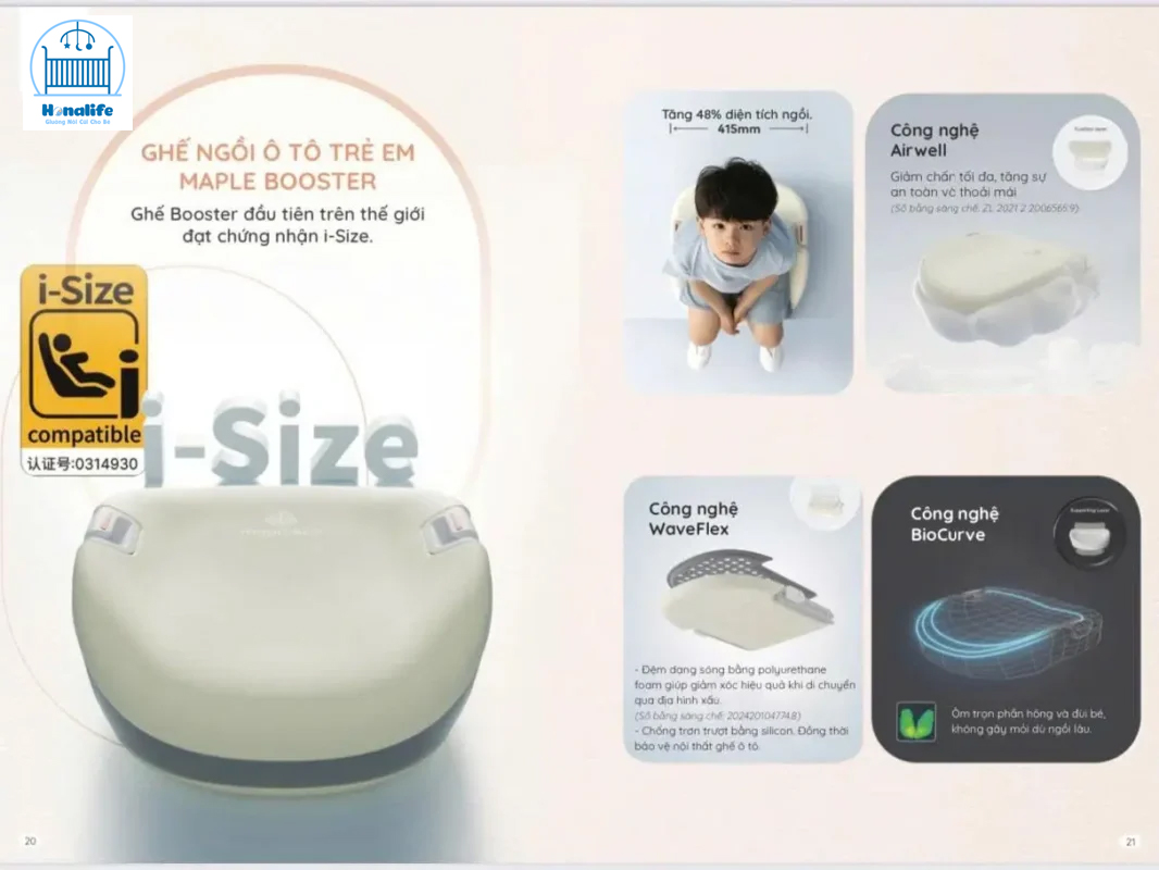 Ý nghĩa của tiêu chuẩn an toàn ghế ngồi trẻ em i-Size
