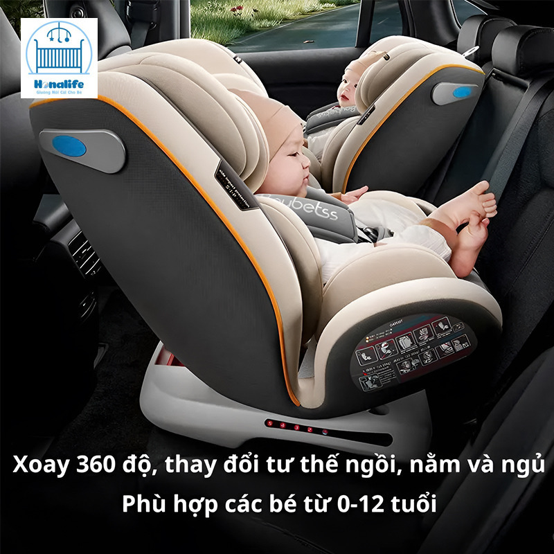 Lựa chọn loại ghế phù hợp với độ tuổi và cân nặng của trẻ